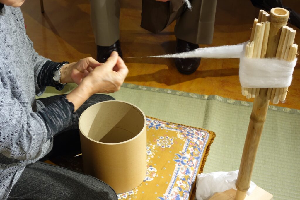 【２月25日(日)】手紬糸作り実演【開催します】